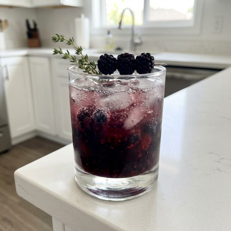 Black Cat Berry Soda Mocktail Recipe