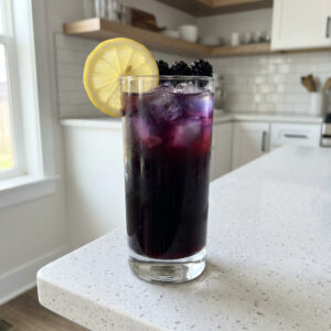 Black Magic Lemonade Mocktail Recipe