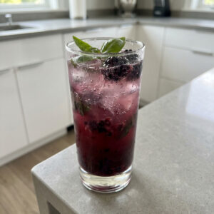 Blackberry Basil Blast Mocktail Recipe