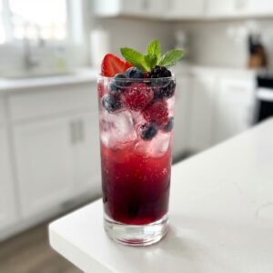 Bloody Berry Lemonade Mocktail Recipe