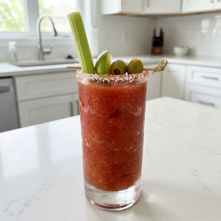 Bloody Mary Slushie Cocktail Recipe