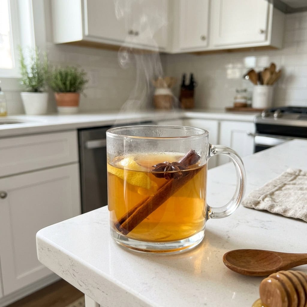 Bourbon Cinnamon Hot Toddy Cocktail Recipe