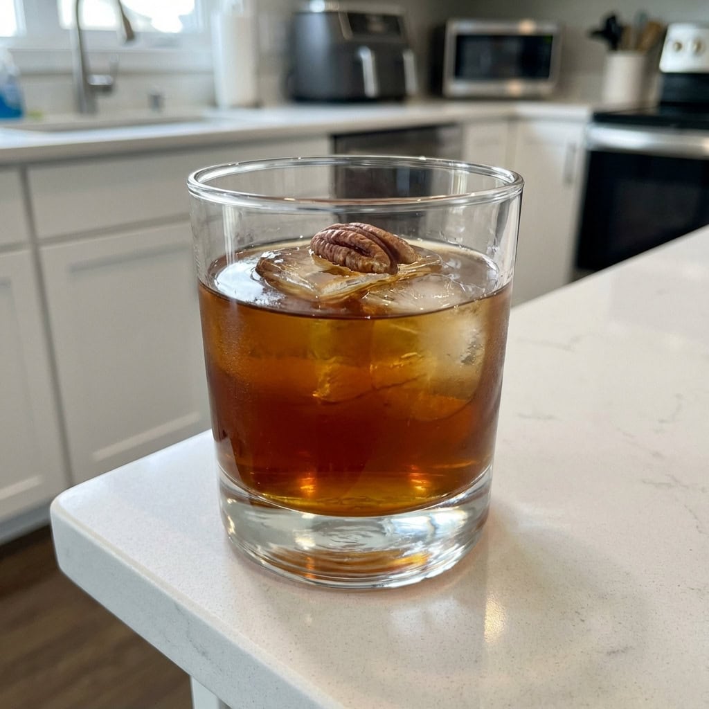 Bourbon Pecan Punch Cocktail Recipe