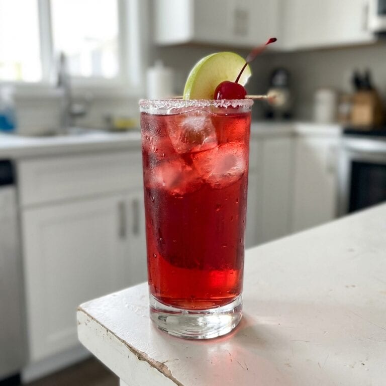 Candy Apple Cider Cocktail Recipe