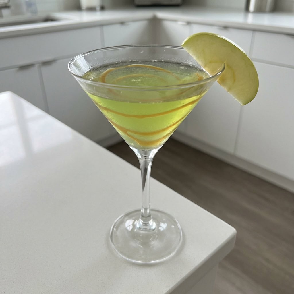 Candy Apple Martini Cocktail Recipe