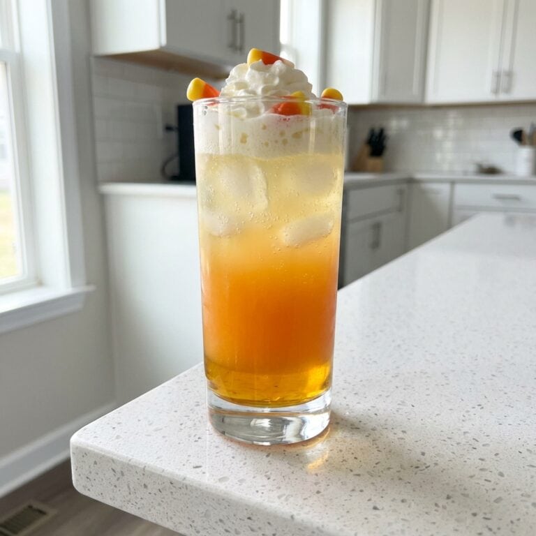 Candy Corn Punch Mocktail Recipe