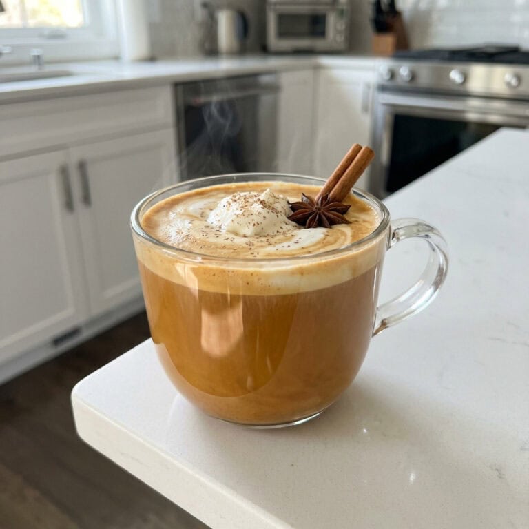 Chai Bourbon Latte Cocktail Recipe