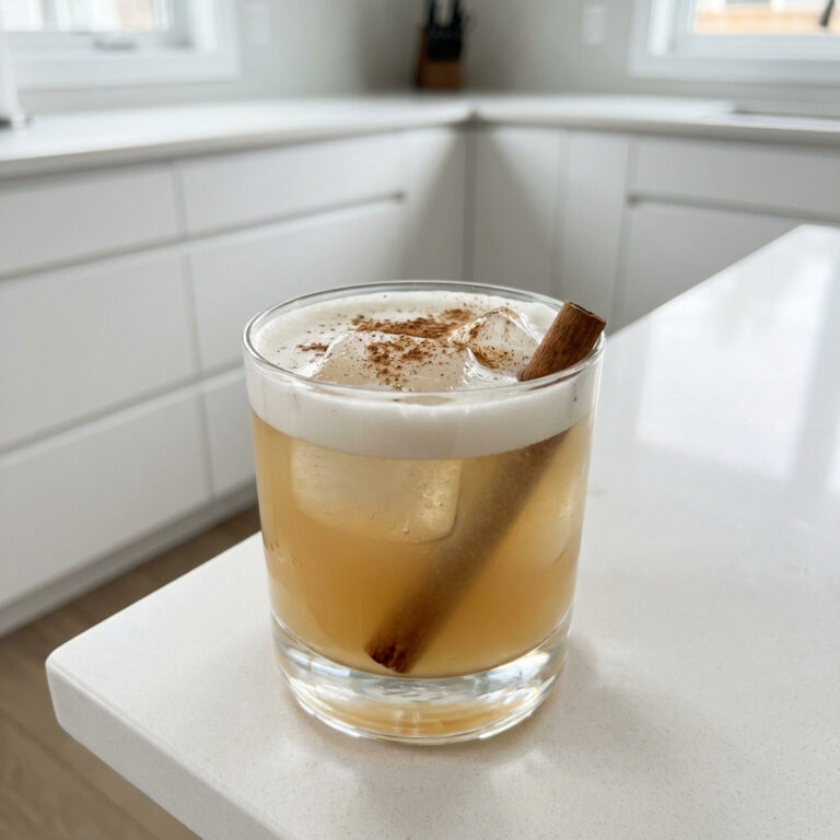 Cinnamon Maple Tequila Sour Cocktail Recipe