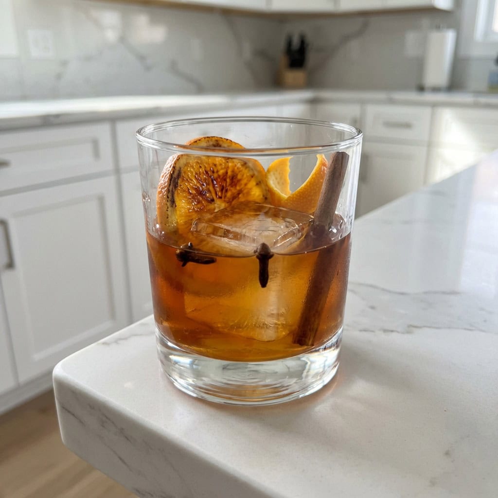 Clove and Orange Old Fashioned Cocktail Recipe
