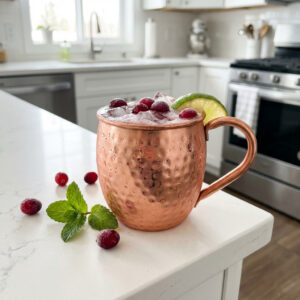 Cranberry Lime Mule Cocktail Recipe
