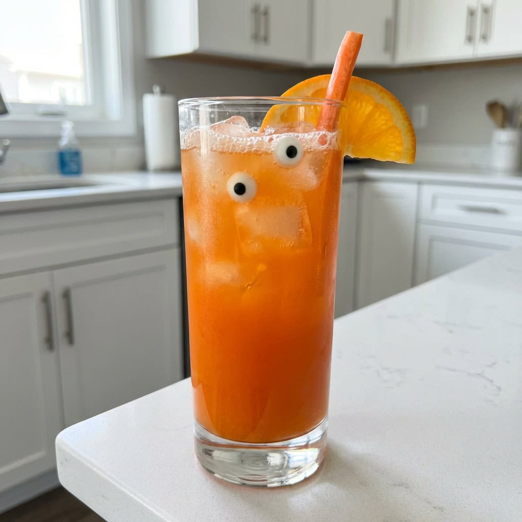 Creepy Carrot Cooler Mocktail Recipe
