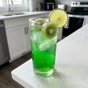 Creepy Kiwi Lime Punch Mocktail Recipe