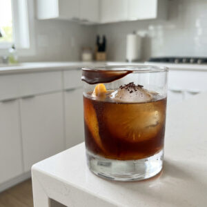 Dark Chocolate Old Fashioned Cocktail Recipe