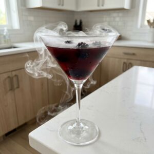 Dead Man’s Blood Punch with Dry Ice Cocktail Recipe