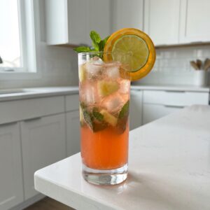 Elf’s Minty Fruit Punch Mocktail Recipe