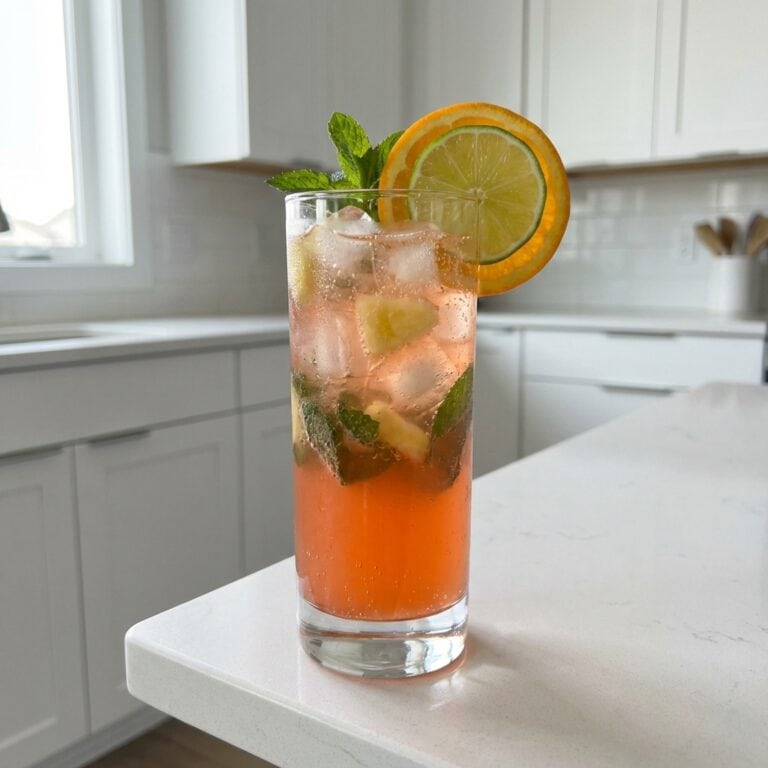 Elf’s Minty Fruit Punch Mocktail Recipe