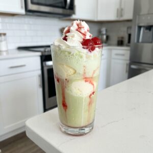 Fizzy Frankenstein Float Mocktail Recipe
