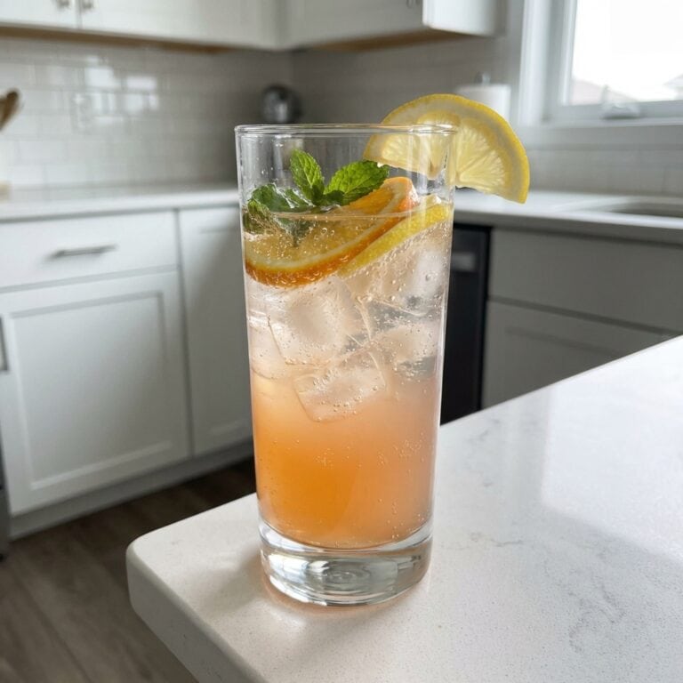 Ghostly Ginger Ale Punch Mocktail Recipe
