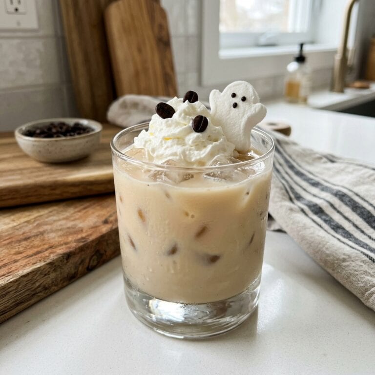 Ghostly White Russian Punch Cocktail Recipe