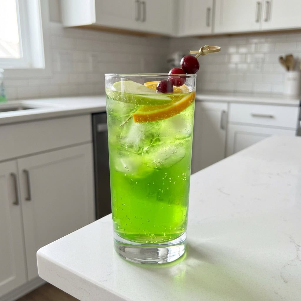 Ghoul’s Green Apple Punch Cocktail Recipe