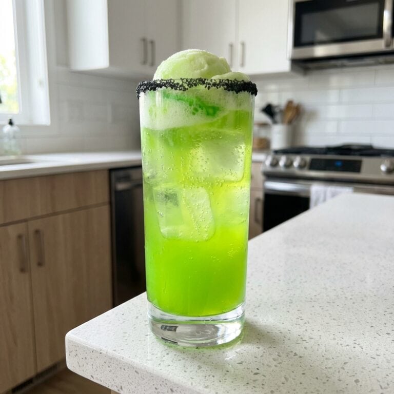 Ghoul’s Green Juice Mocktail Recipe