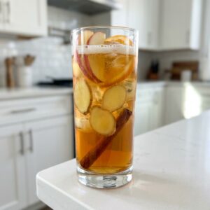 Ginger Apple Cider Mocktail Recipe
