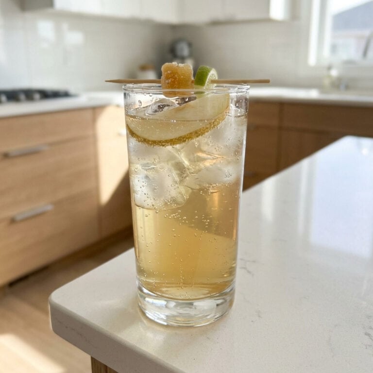 Ginger Pear Punch Cocktail Recipe