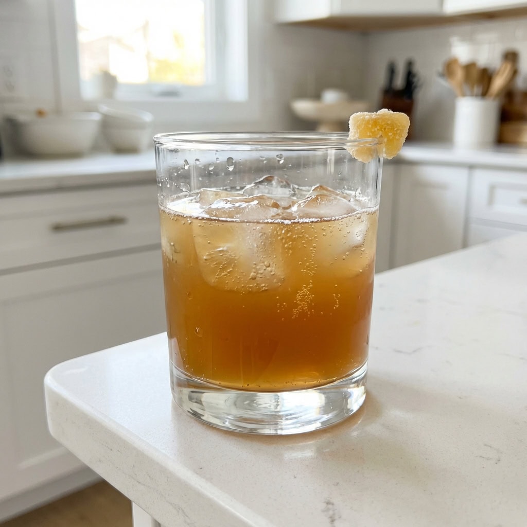 Ginger Snap Cocktail Recipe (3-Ingredient Only)