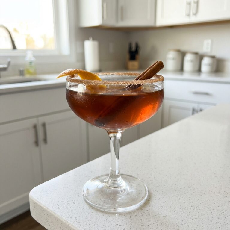 Gingerbread Manhattan Cocktail Recipe