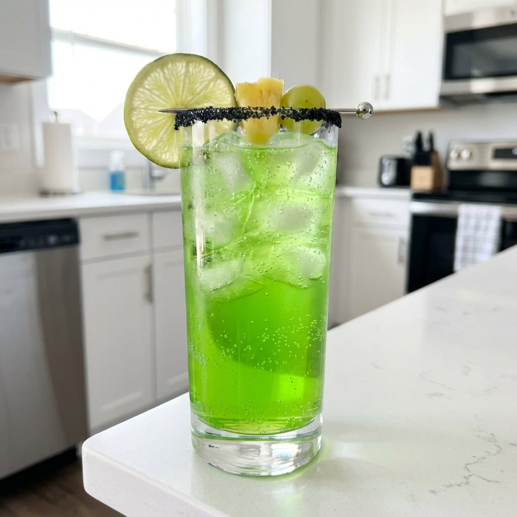 Goblin Green Punch Mocktail Recipe