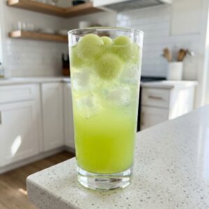 Haunted Honeydew Cooler Cocktail Recipe (3-Ingredient Only)