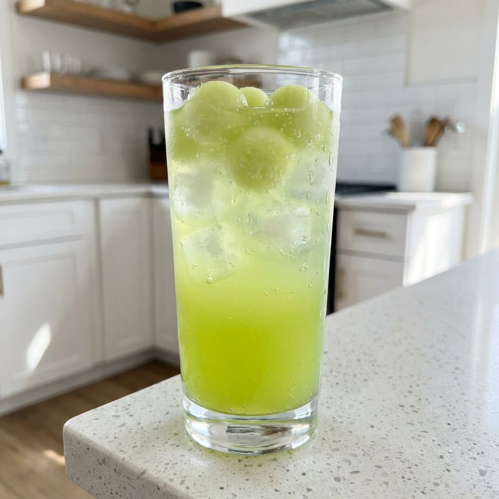 Haunted Honeydew Cooler Cocktail Recipe (3-Ingredient Only)