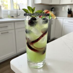 Haunted Honeydew Cooler Mocktail Recipe