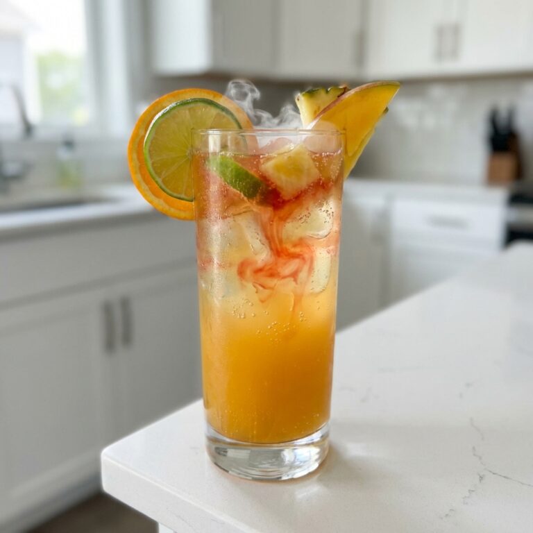 Haunted Pineapple Punch Mocktail Recipe