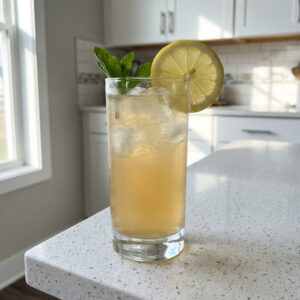 Honey Bourbon Vodka Lemonade Cocktail Recipe
