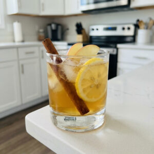 Maple Bourbon Cider Punch Cocktail Recipe