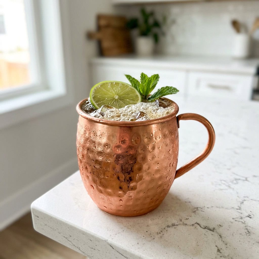 Maple Bourbon Mule Cocktail Recipe