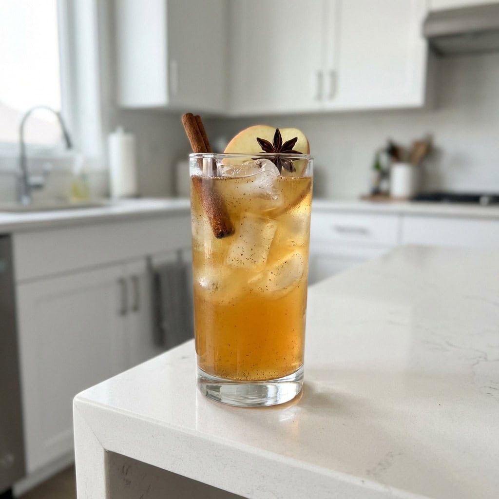 Maple Cinnamon Rum Punch Cocktail Recipe