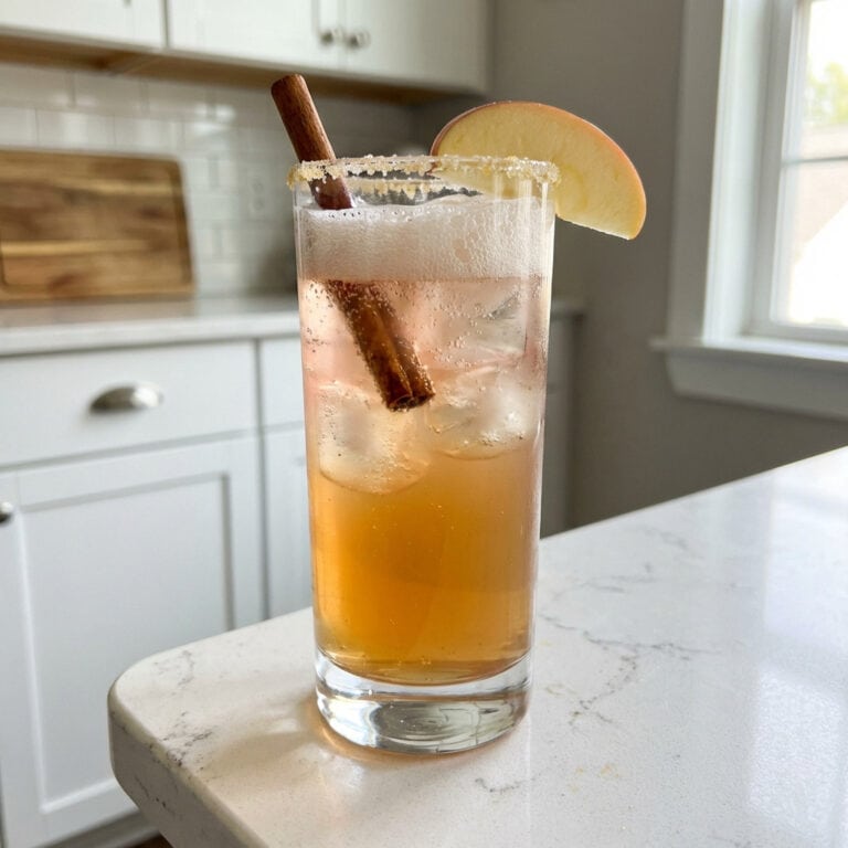 Maple Cinnamon Soda Mocktail Recipe