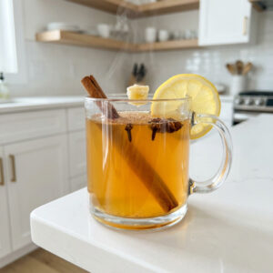 Maple Ginger Hot Toddy Cocktail Recipe