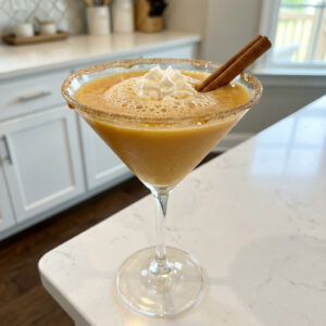 Mock Pumpkin Martini Mocktail Recipe