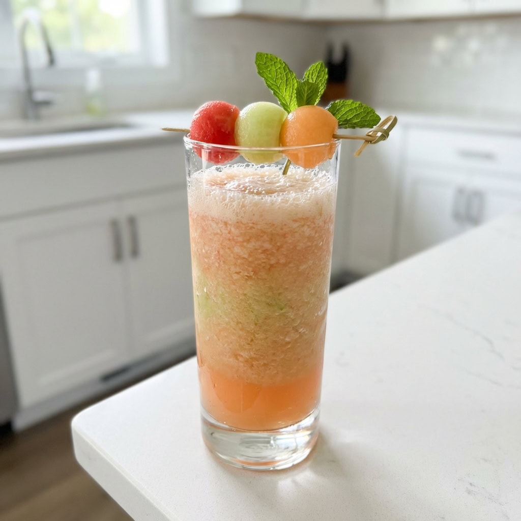 Monster Melon Drink Mocktail Recipe