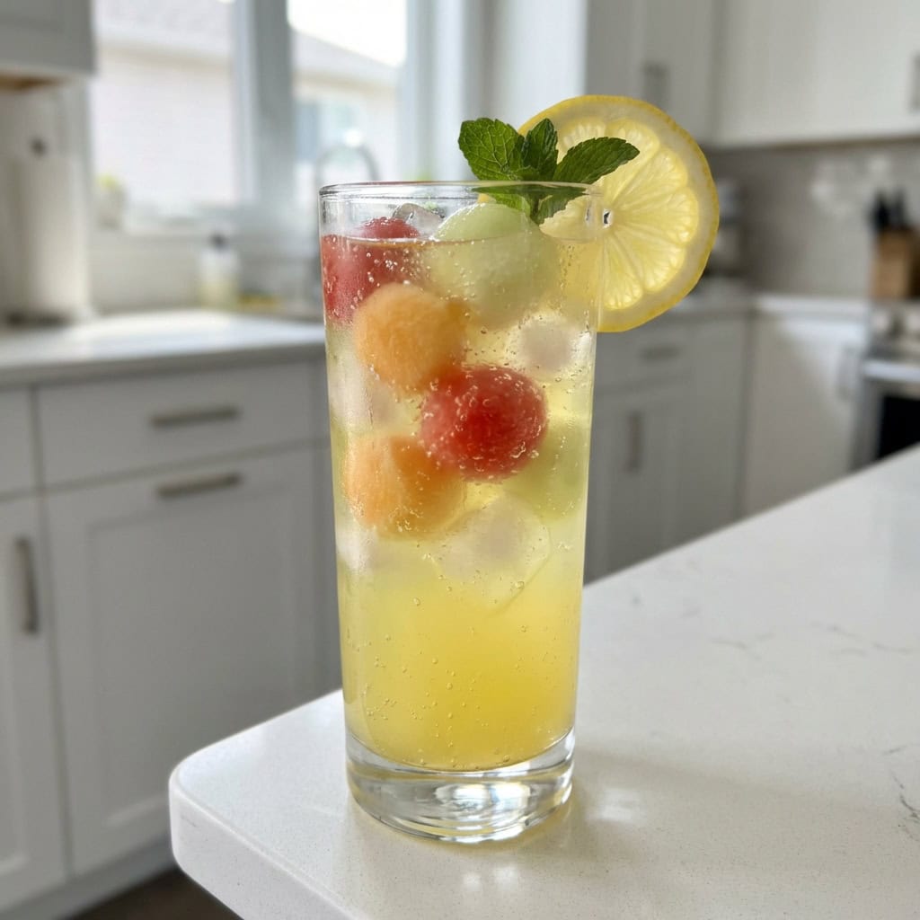Monster Melon Punch Mocktail Recipe