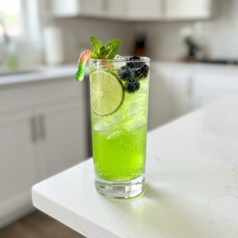 Mummy’s Green Apple Fizz Mocktail Recipe