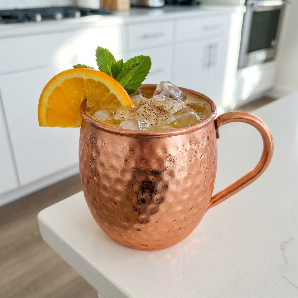 Nutmeg Orange Mule Cocktail Recipe
