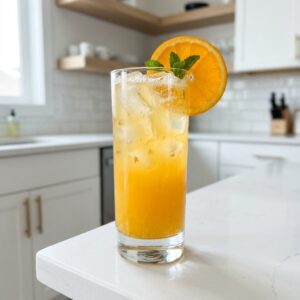 Orange Ginger Detox Mocktail Recipe