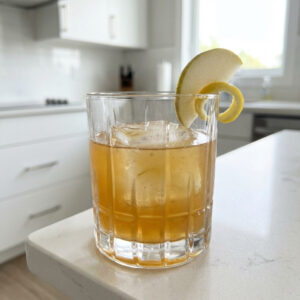 Pear and Bourbon Old Fashioned Cocktail Recipe