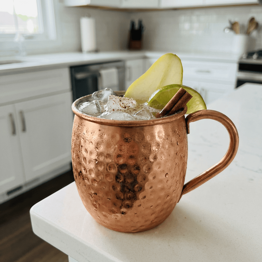 Pear and Ginger Mule Cocktail Recipe