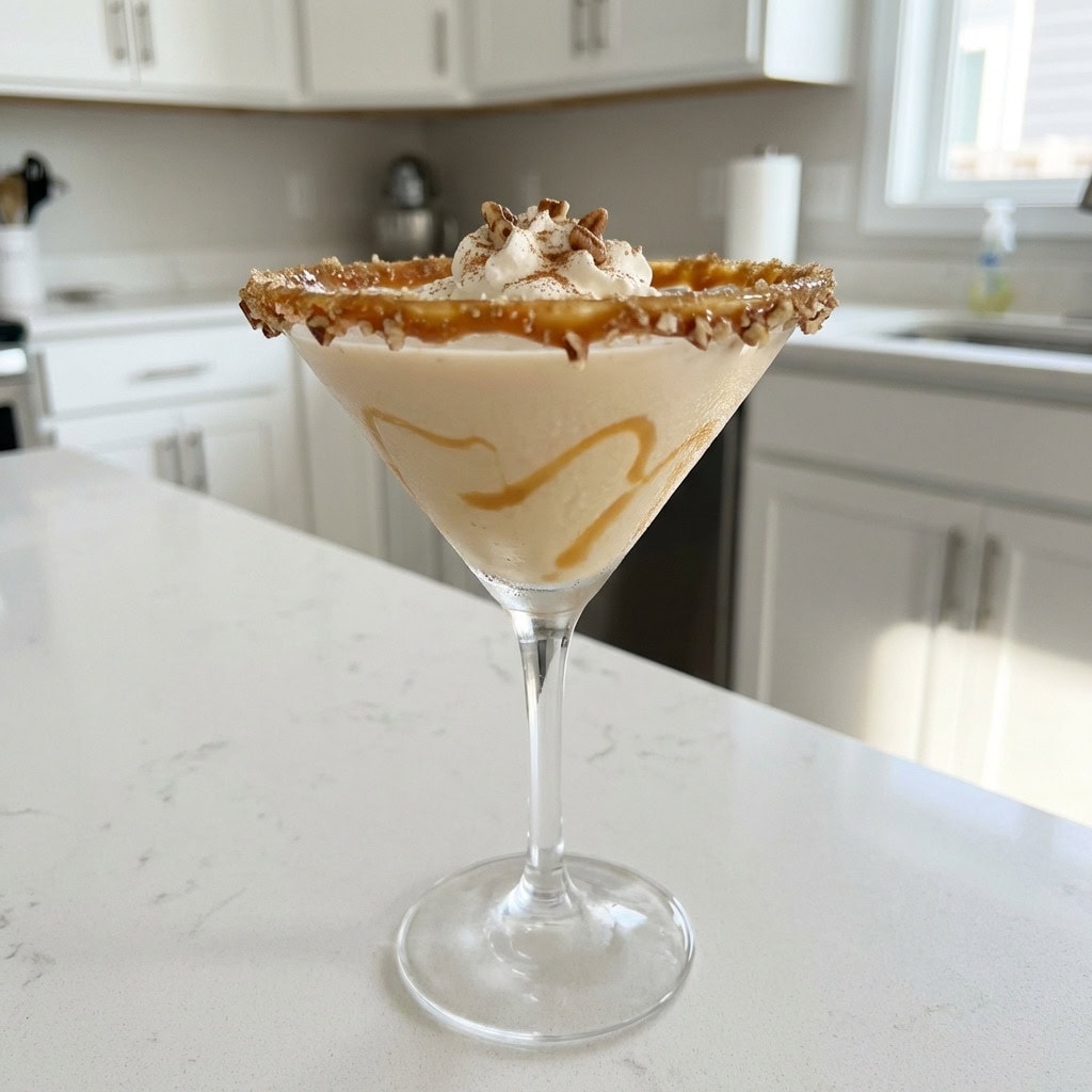 Pecan Pie Martini Cocktail Recipe