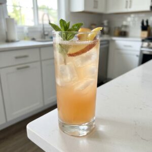 Phantom Peach Iced Tea Mocktail Recipe
